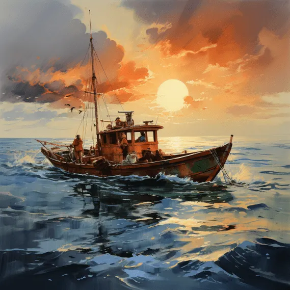 Bateau de pêche