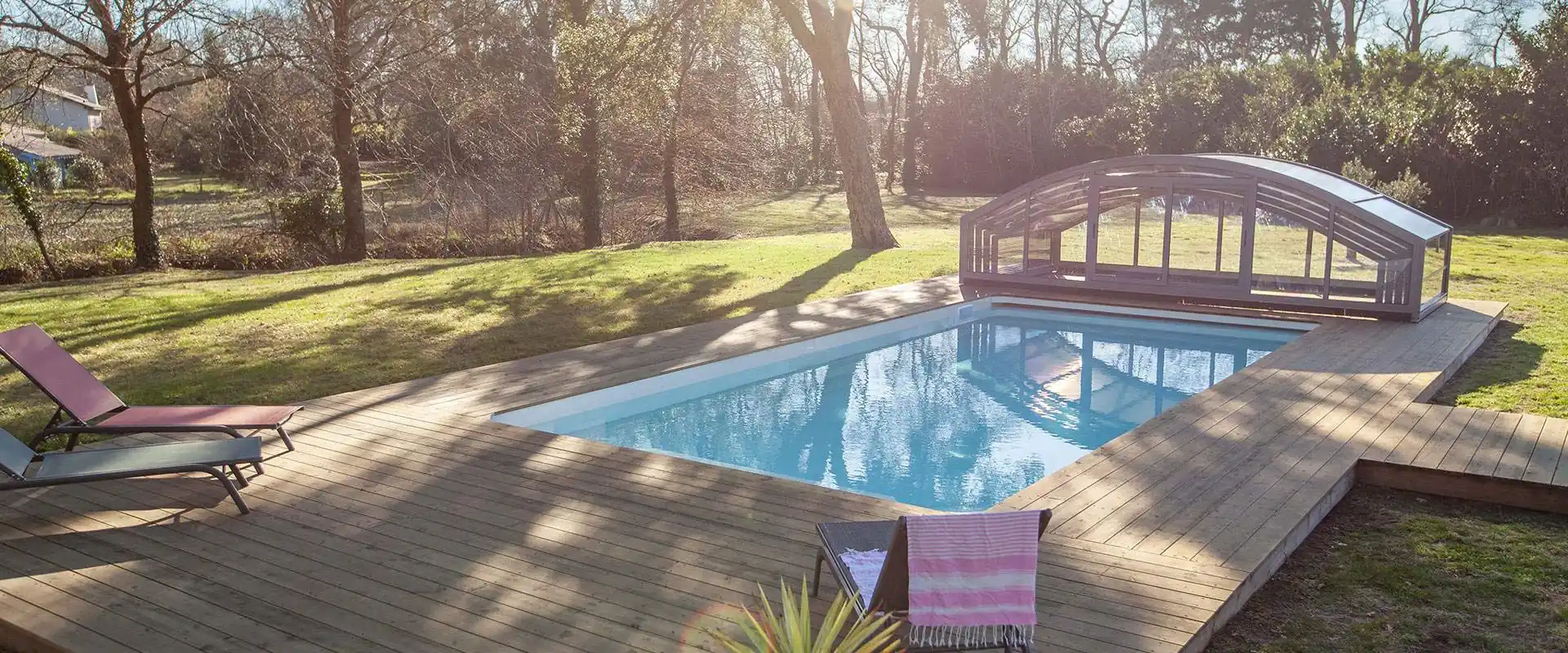 Un abri de piscine Abrideal