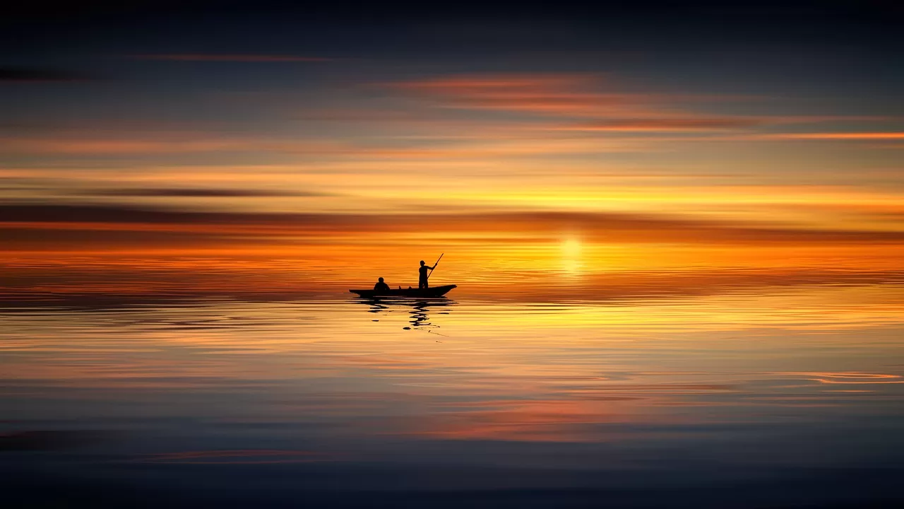 sunset, windows wallpaper, ocean