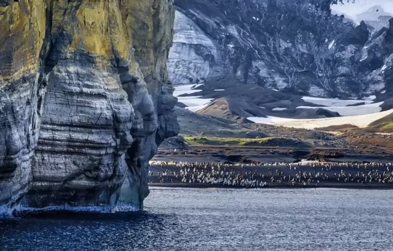 Paysage de l'Antarctique