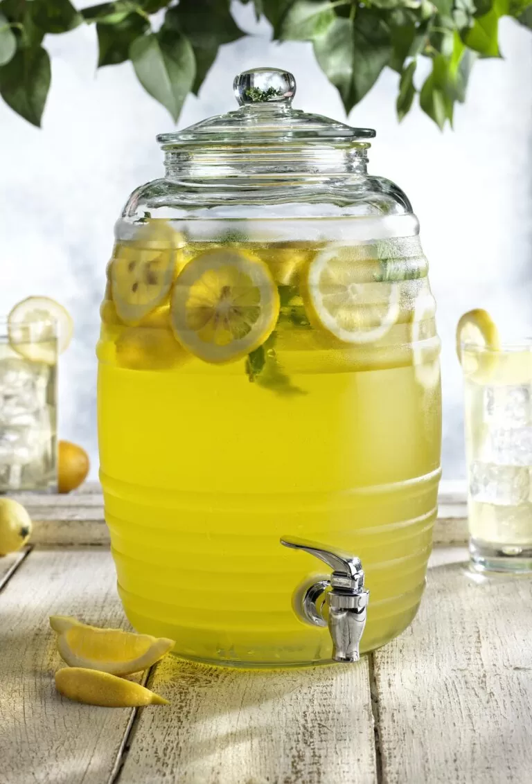Distributeur de boisson en verre : fontaine pratique et économique
