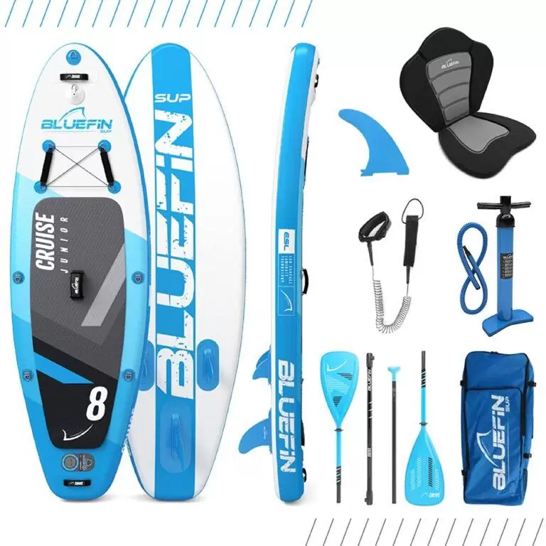 Paddle gonflable SUP Cruise de Bluefin, avec kit de transformation en Kayak : un coup de coeur !